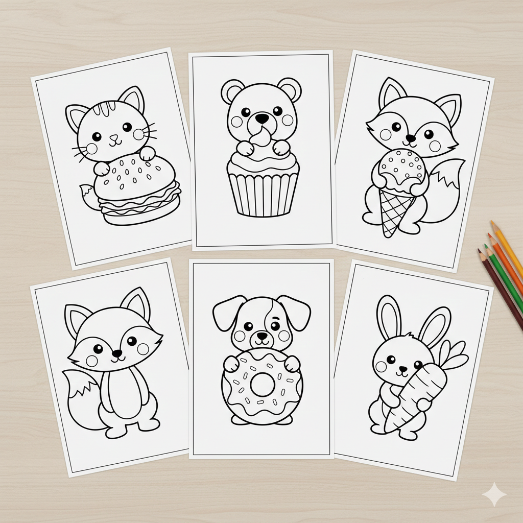 Scalable PLR coloring book builder