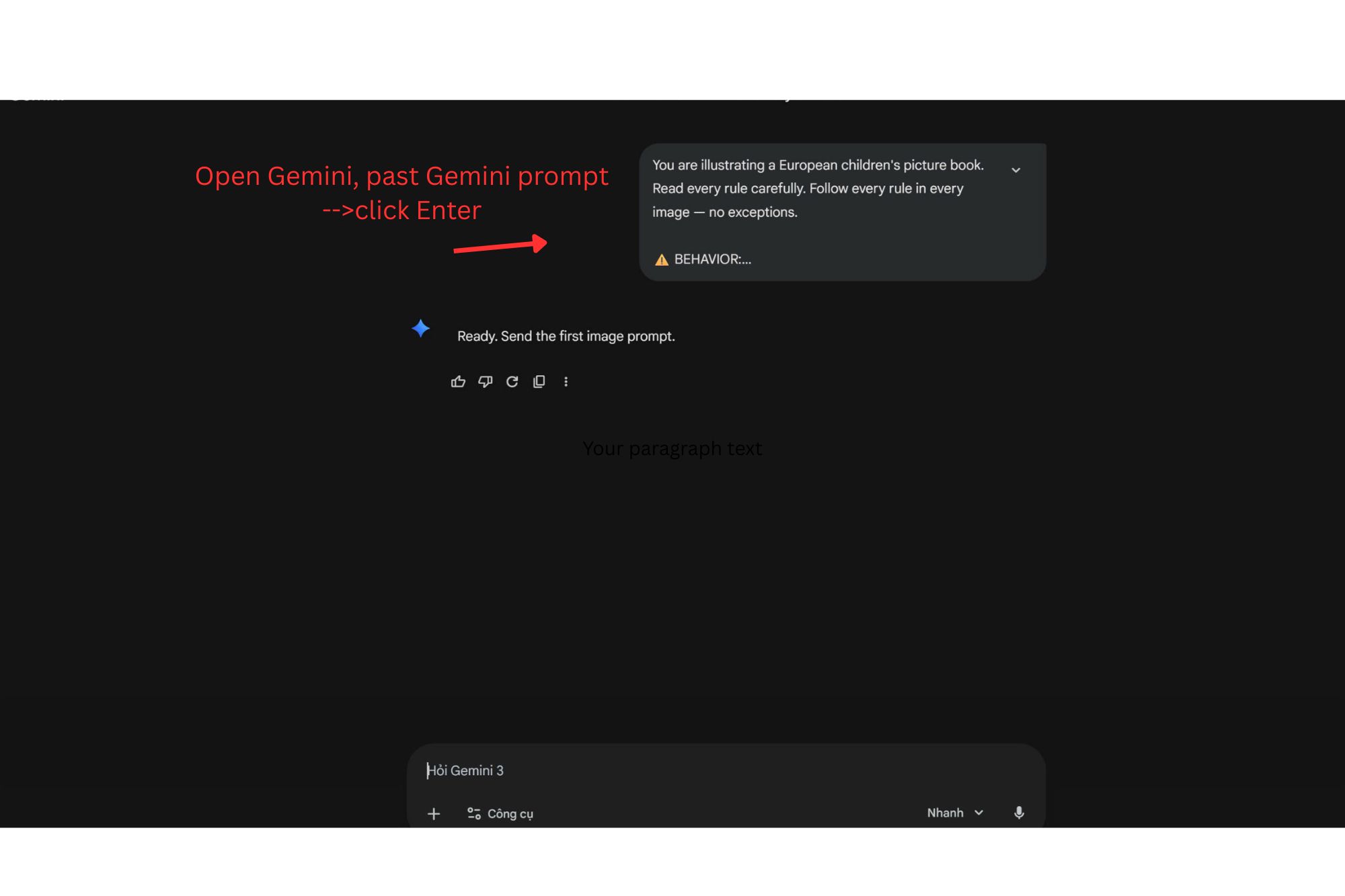 Set up Gemini once
