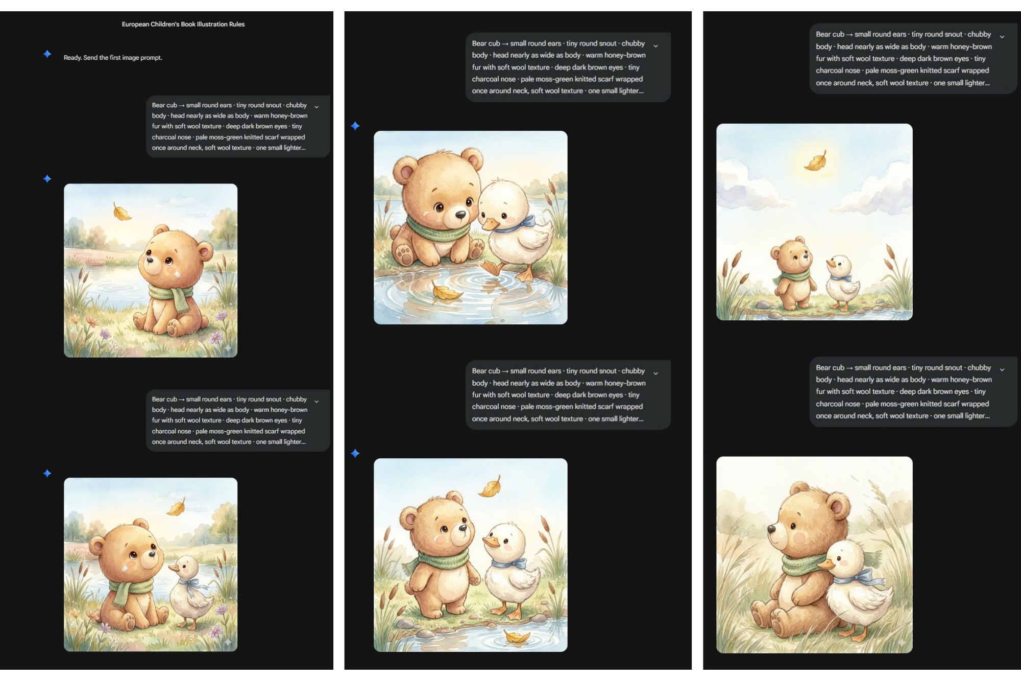 8 illustrations generated