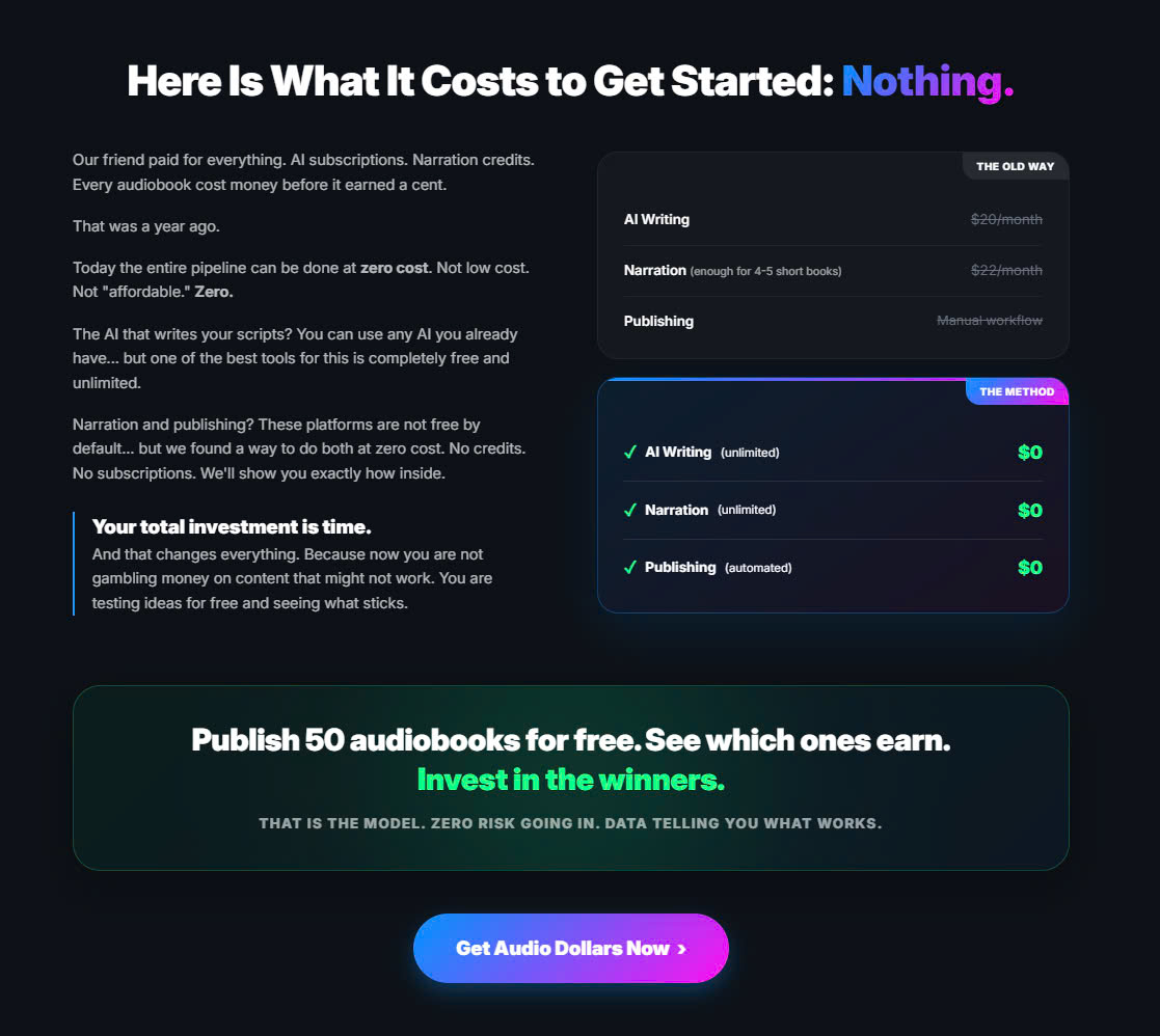 Why AI audiobooks work – key reasons to use Audio Dollars