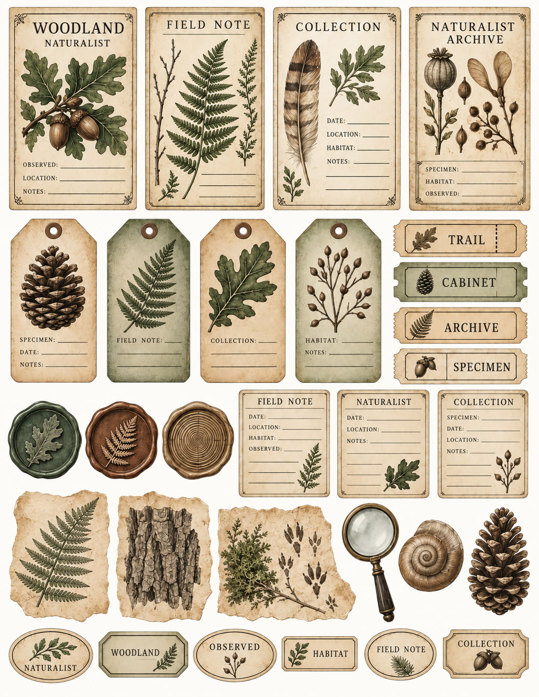 Woodland Naturalist Archive