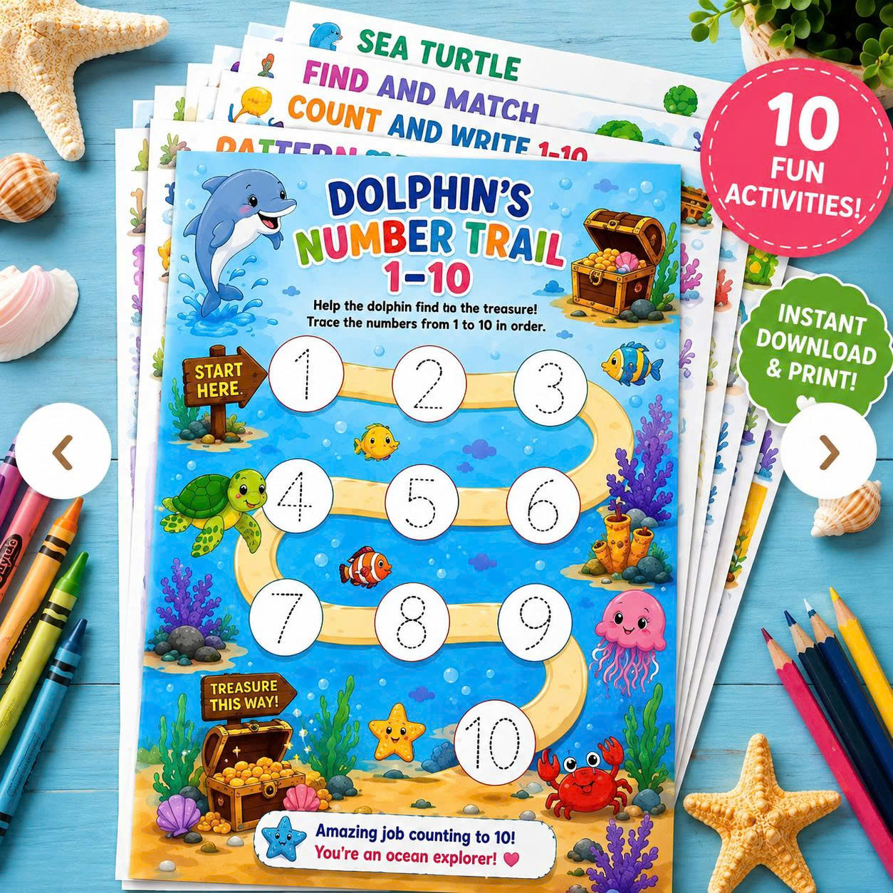 PrintableGenie printable product presentation example
