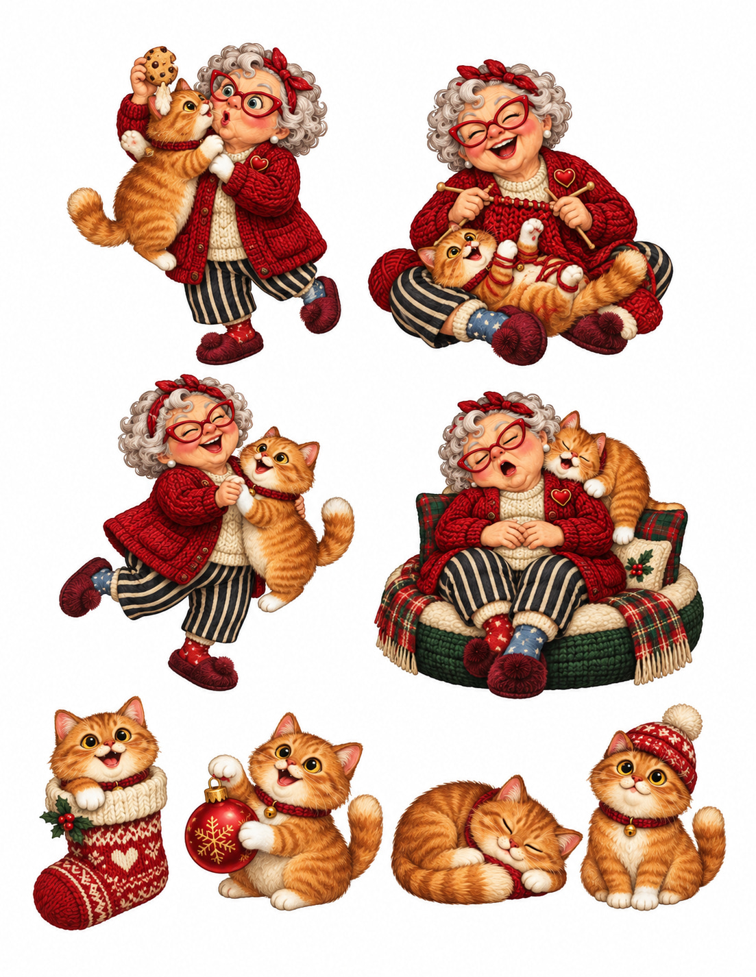 W01 Grandma plus pet example sheet