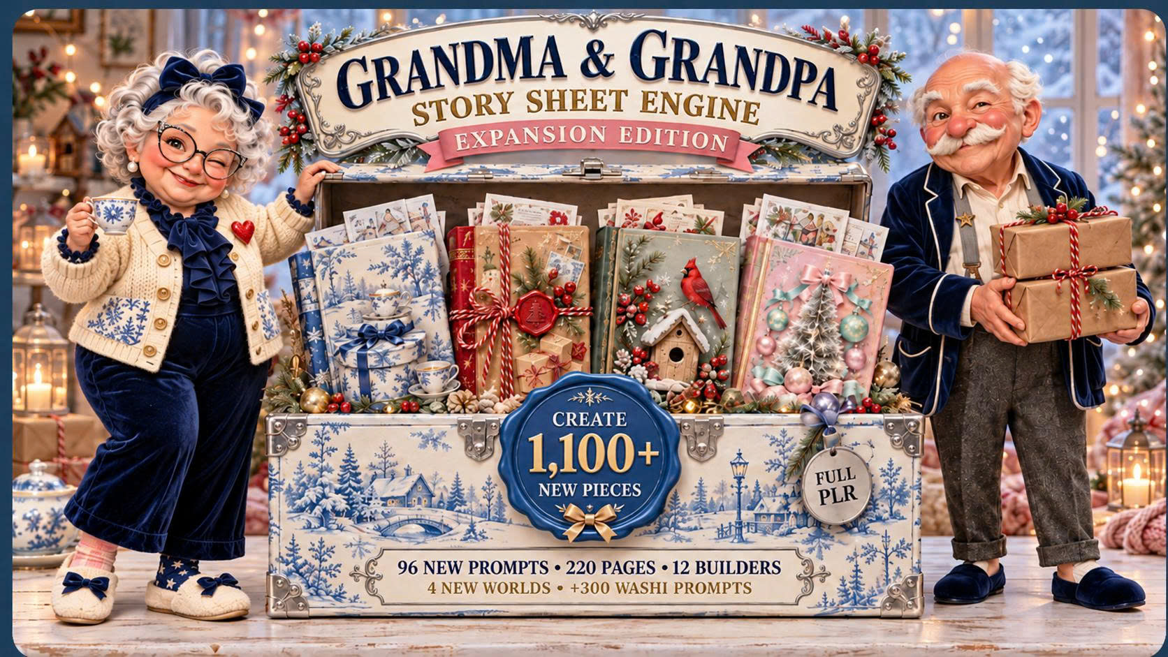 Grandma and Grandpa Story Sheet Engine Expansion Edition cover