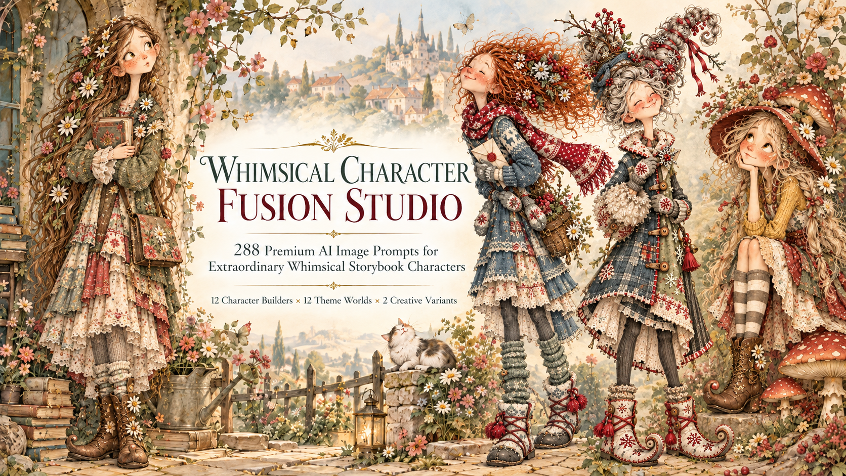 Whimsical Character Fusion Studio product cover
